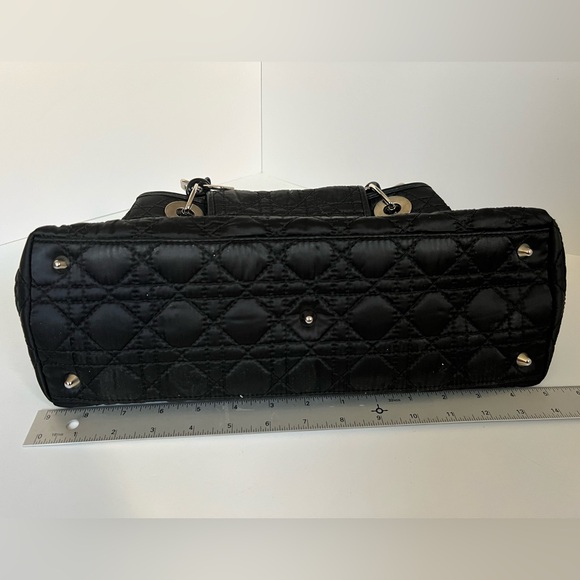 Christian Dior Small Cannage Charm Lock Tote - Picture 11 of 11